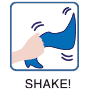 SHAKE（振る）