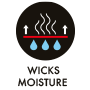 WICKS MOISYURE（湿気を逃がす）